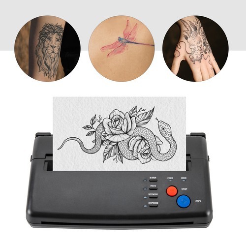 Tattoo Thermal Stencil Maker Tattoo Transfer Copier Stencil Printer Machine.
