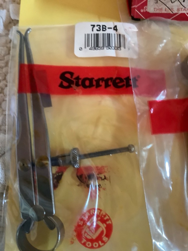Starrett 73B-4 Yankee Spring type inside Caliper, Quick Spring Nut EDP # 50335