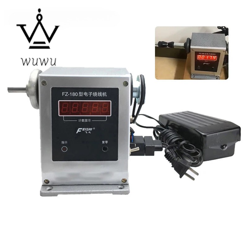 Electric Counting Winding Machine Adjustable Type Semi-automatic Winding Tool