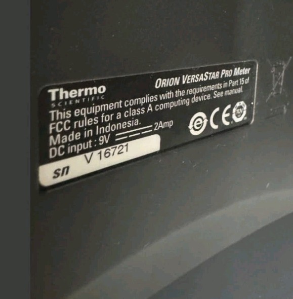 Orion VersaStar Pro Advanced Electrochemistry Meter With printer