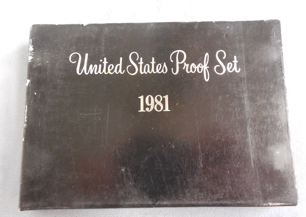 1981 United States Proof Set Original Box