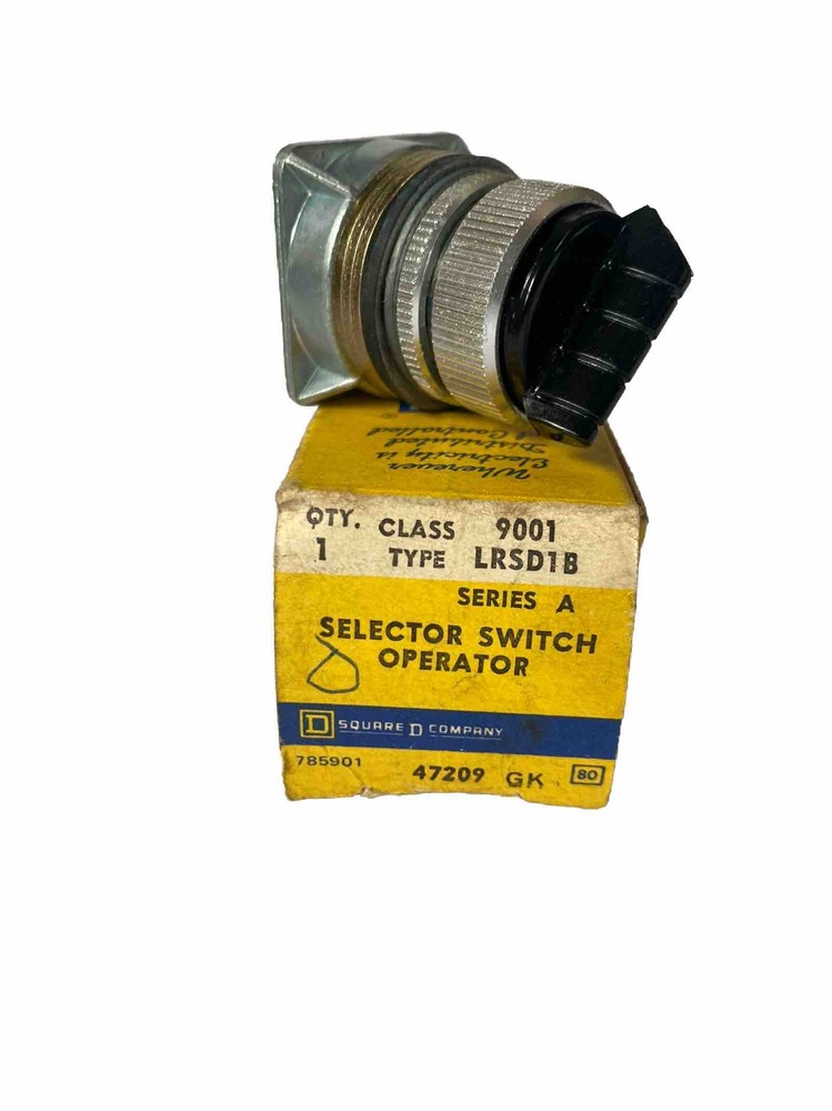NEW SQUARE D 9001-LRSD1B Series A SELECTOR SWITCH OPERATOR