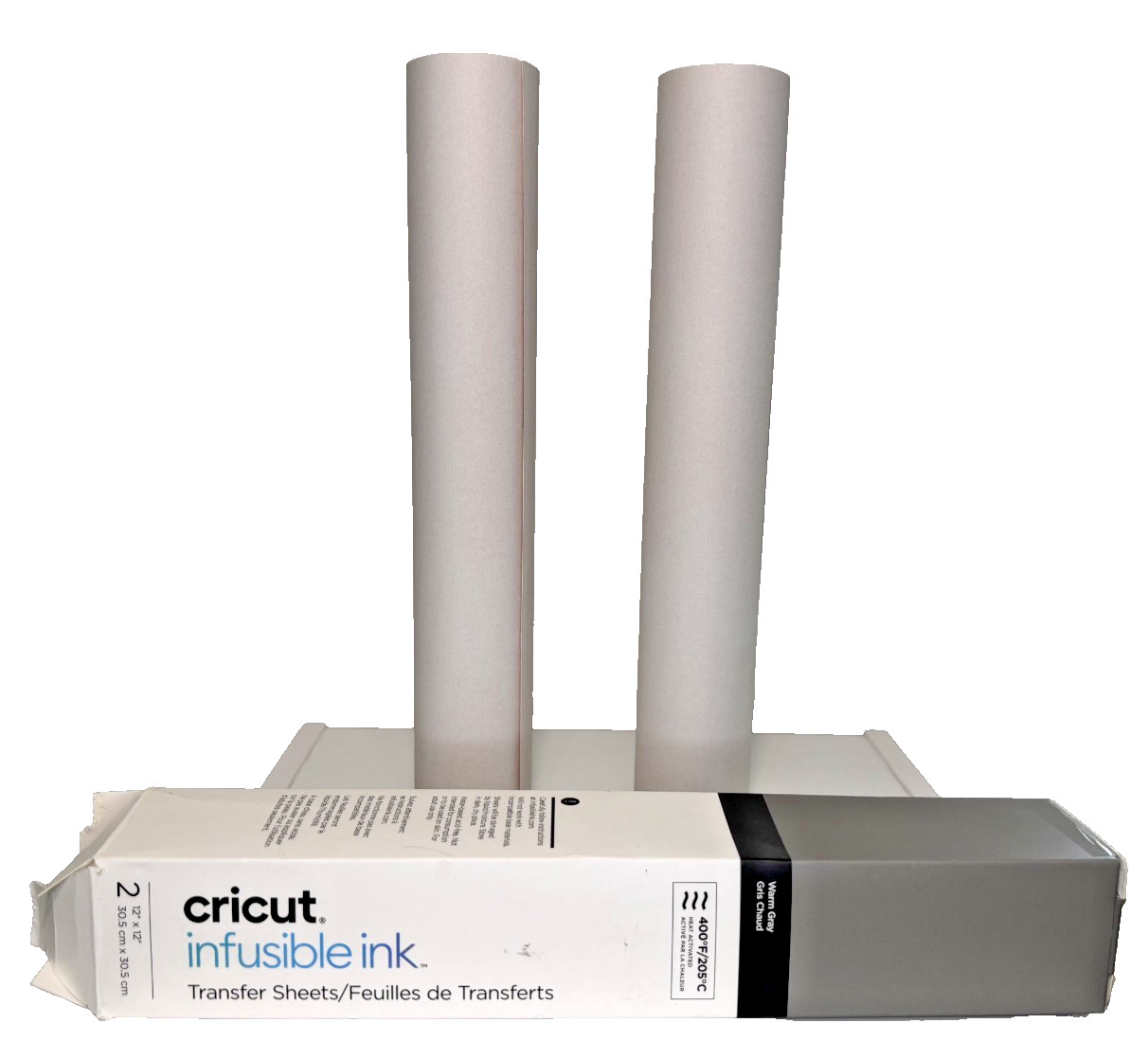 Lot 3 Cricut Infusible Ink Transfer Sheets Pattern Shape Solid 12"x12" Open Box