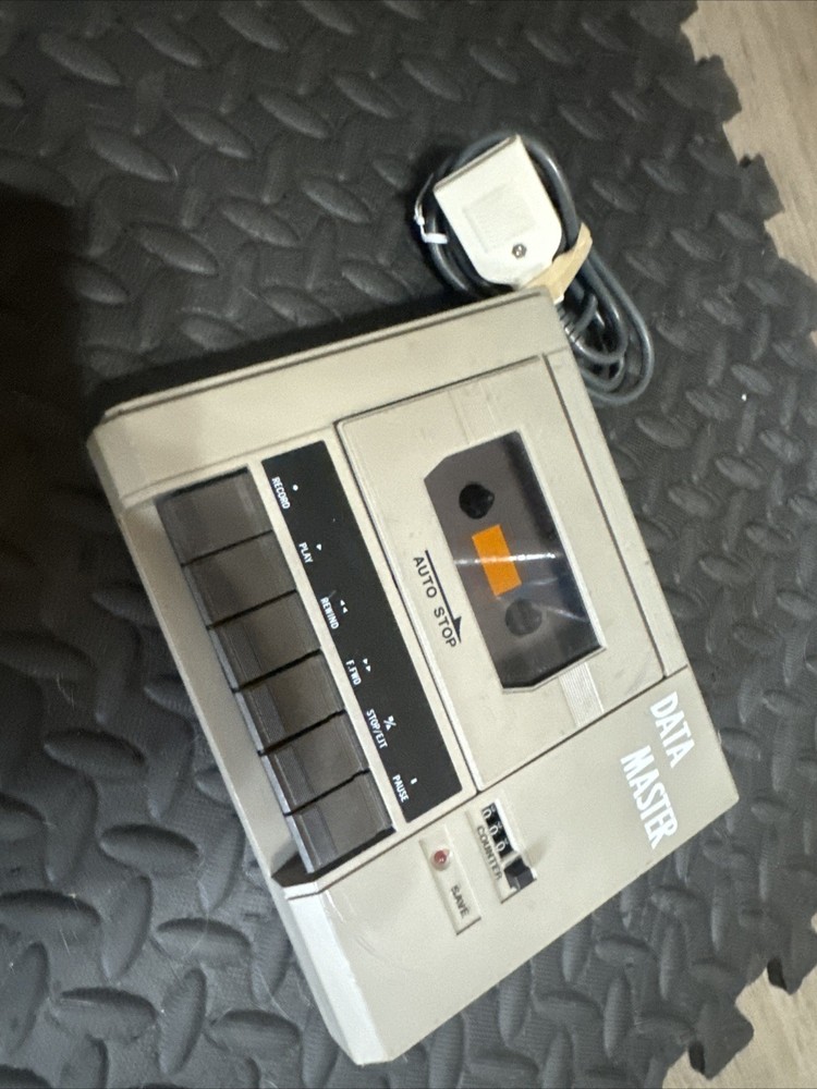 Vintage Data Master Computer Cassette Recorder Model 5500 – Untested