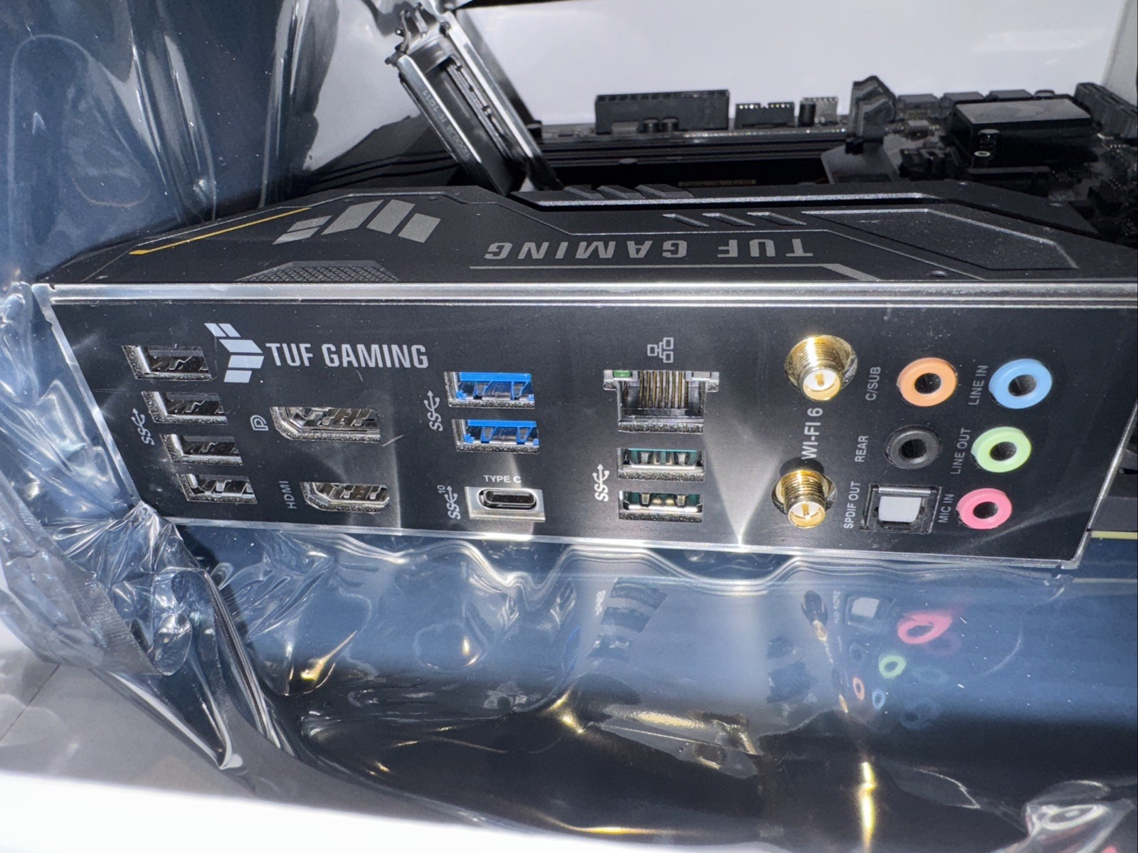 ASUS TUF GAMING B560M-PLUS WIFI LGA1200 B560 DDR4 mATX Motherboard