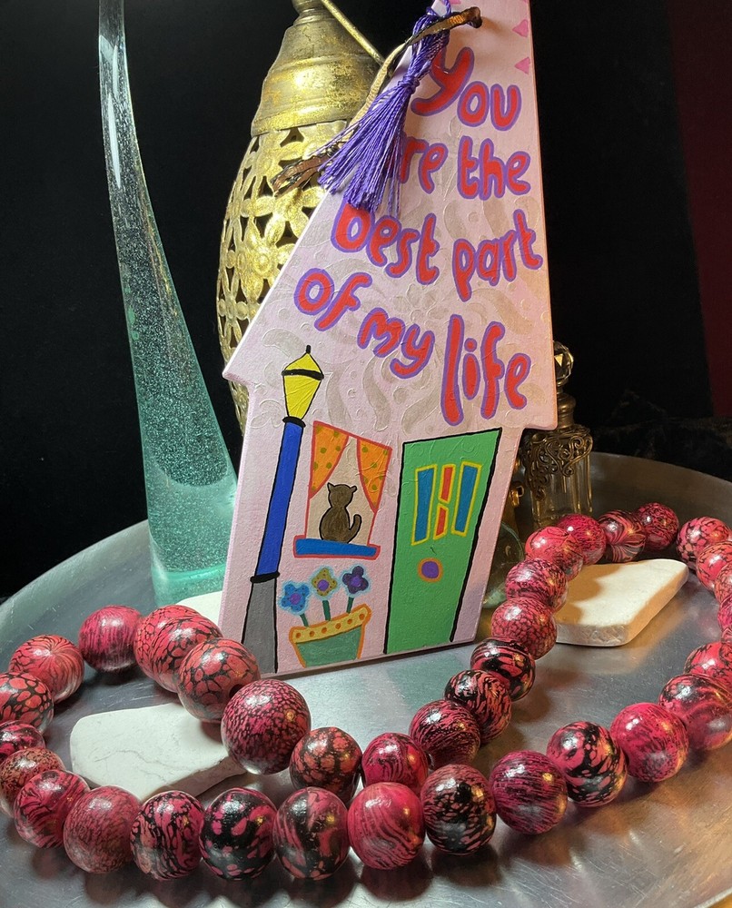 Wooden Hand crafted/Hand Painted Love, Keepsake message board Gift Pack