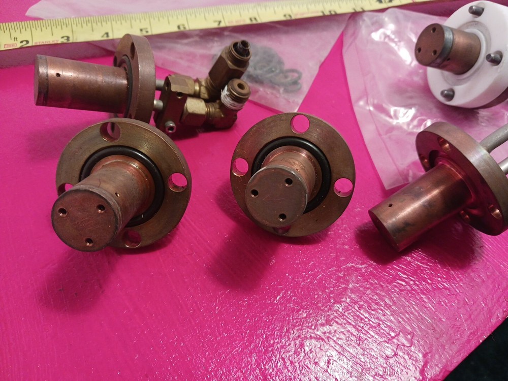 2.25" Flange High Vacuum Liquid Feedthrough Fluid Feedthrough