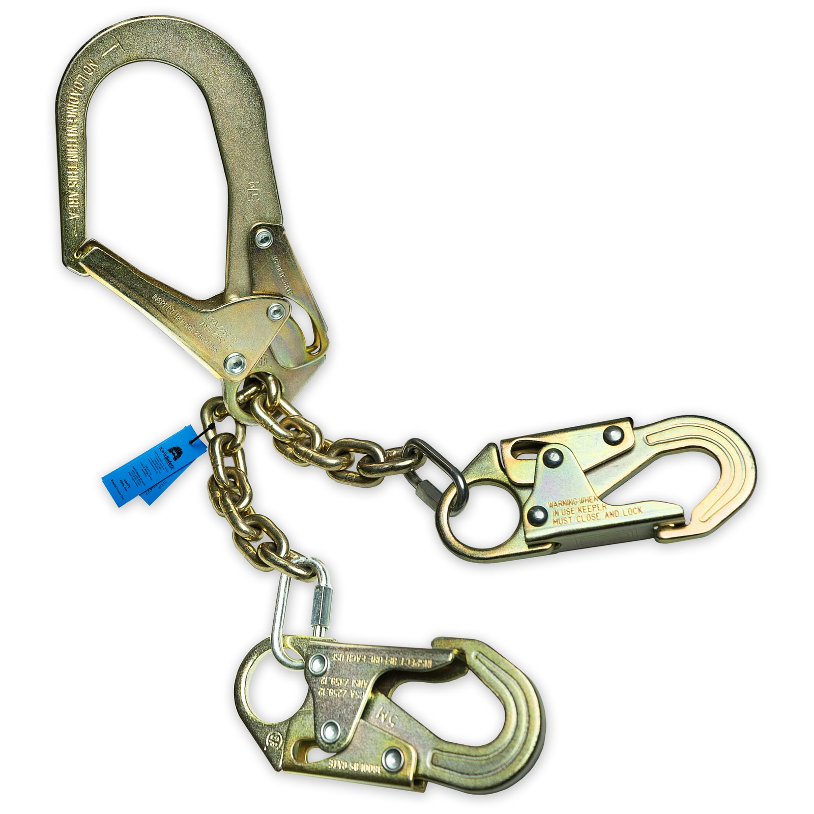 KwikSafety REBAR ROMEO 24" Rebar Chain Steel Positioning Lanyard