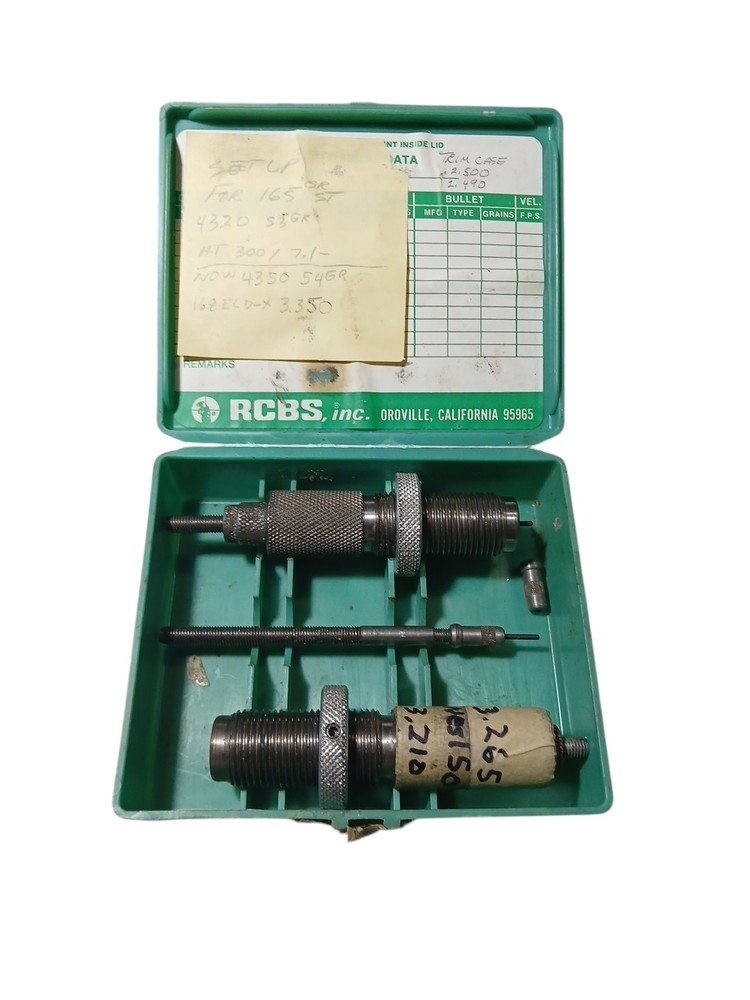 RCBS Reloading FL die set 30-06