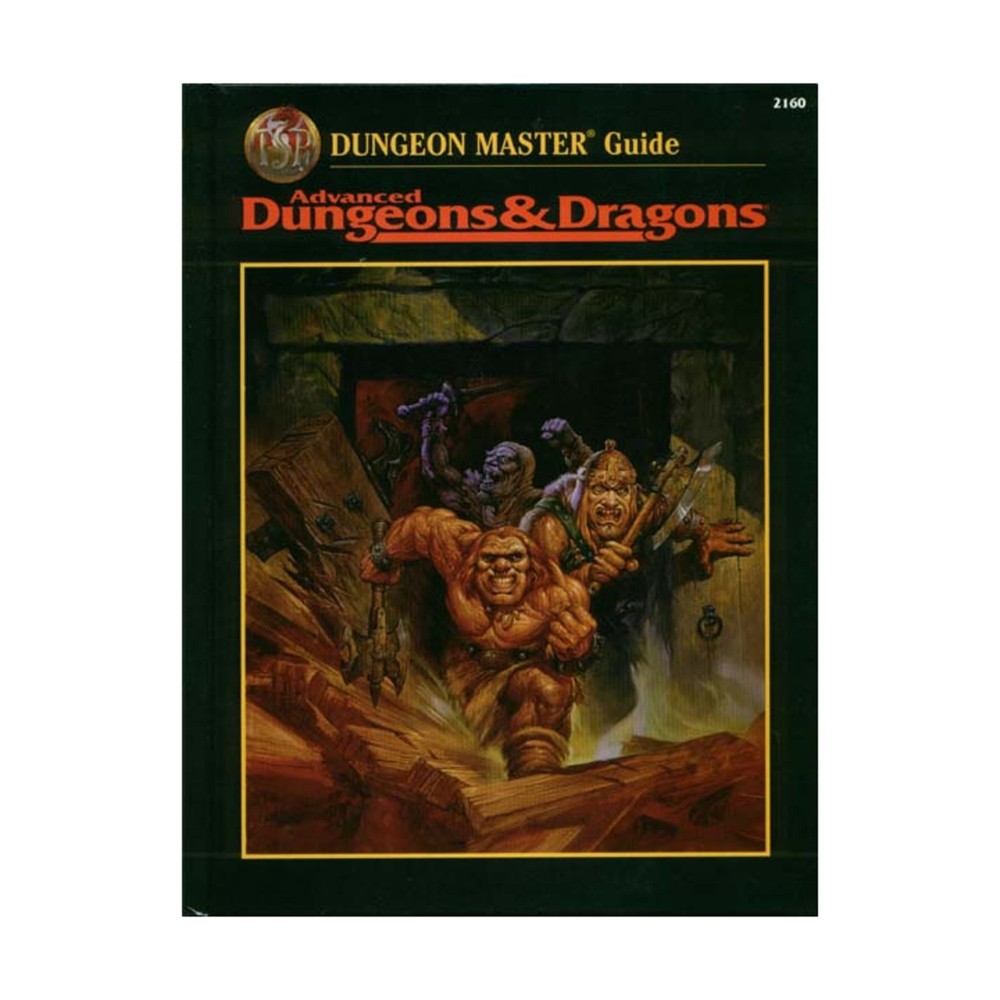 AD&D 2nd Ed Dungeon Master's Guide (Revised Ed, 1st) VG+
