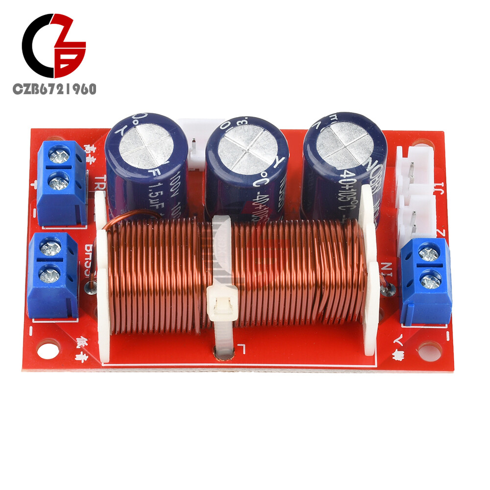 Speaker Frequency Divider Audio Crossover Board 2 Way 100Hz-10KHz Adjustable