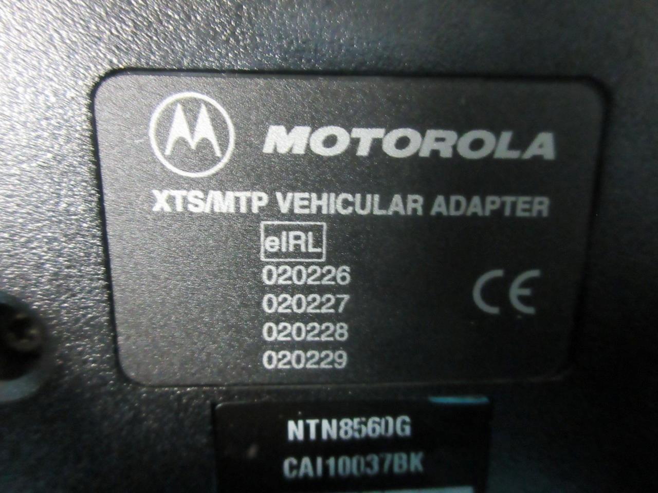 MOTOROLA XTS/MTP VEHICULAR ADAPTER NTN8560 N2001A W/ POWER AMPLIFIER MIC SPEAKER