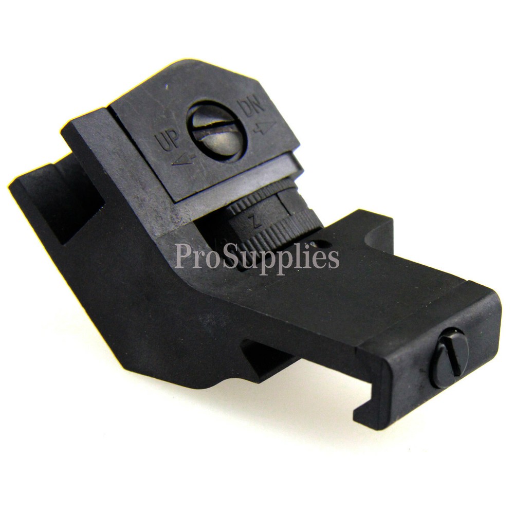 Front and Rear 45 Degree Offset Rapid Transition Backup Sight