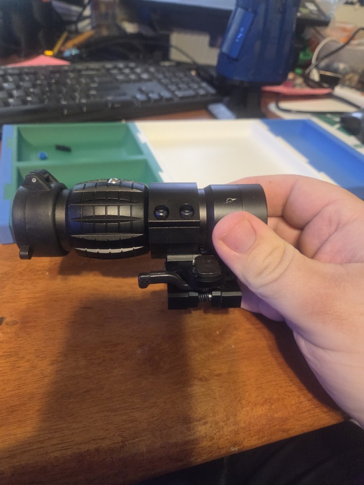 Optic Magnification System For Rifle