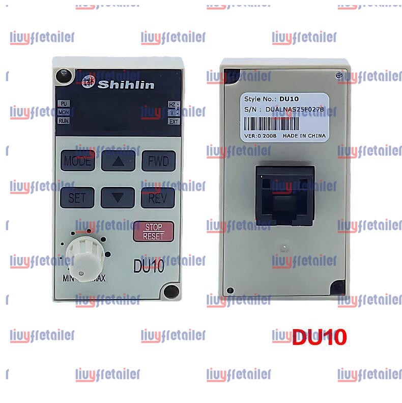 1PCS New shihlin DU10 Frequency converter operation panel