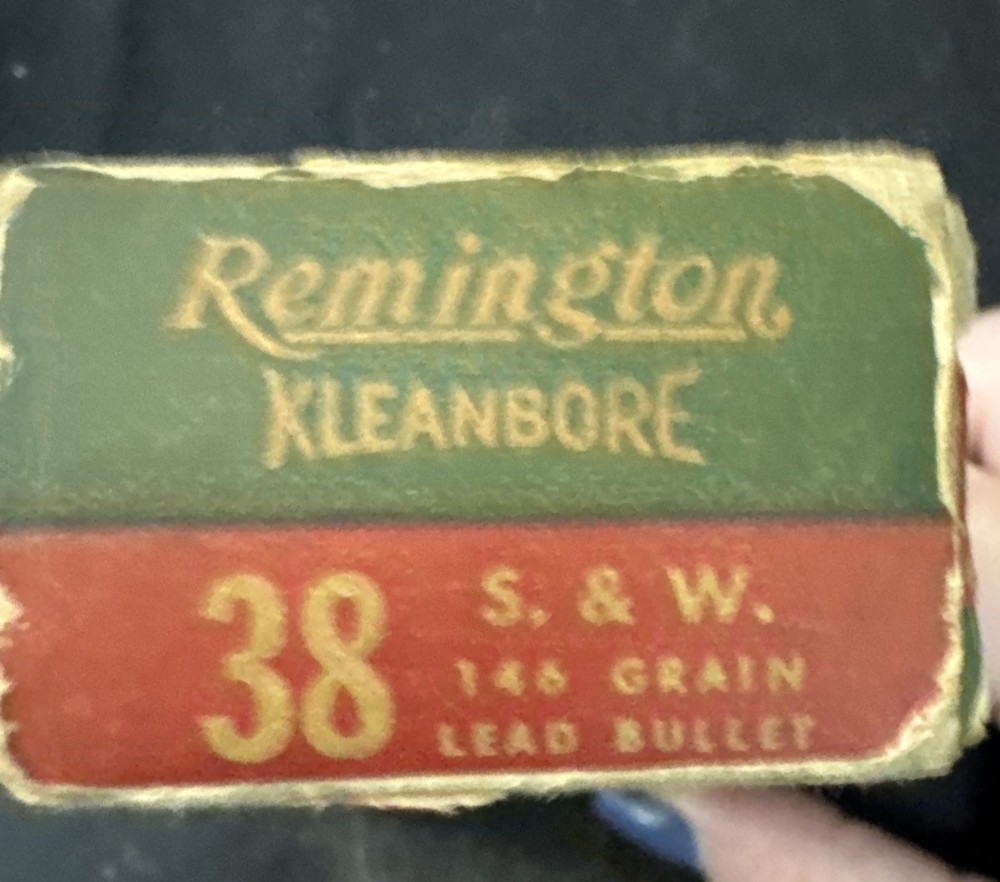 REMINGTON 38 VINTAGE BOX