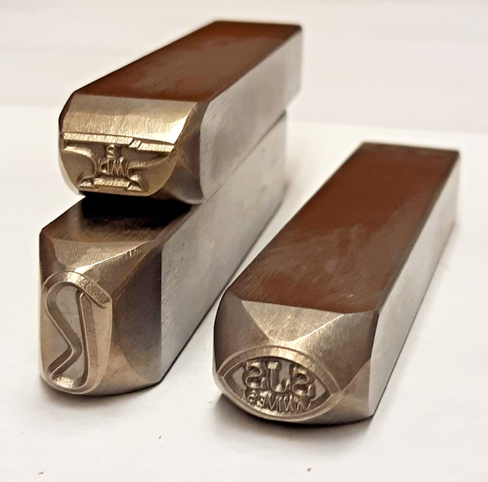 EverStamp Custom Blacksmith Touchmark Stamp H.A. Evers Co.  Bladesmith Tools