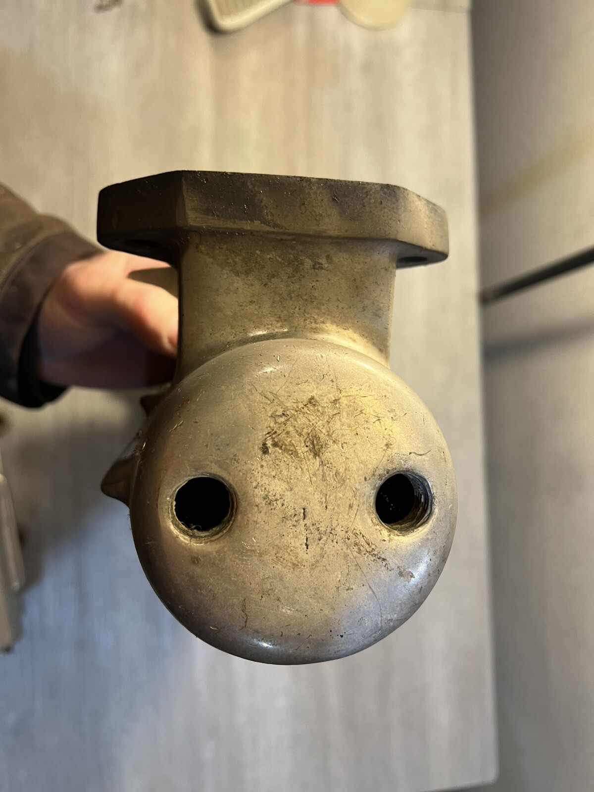 Vintage Nicson marine exhaust logs exhaust manifold Ford FE 427 390