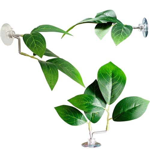 Fish Leaf Pad Fish Tank Accessories Aquarium Décor Simulating pcs Adjustable 3