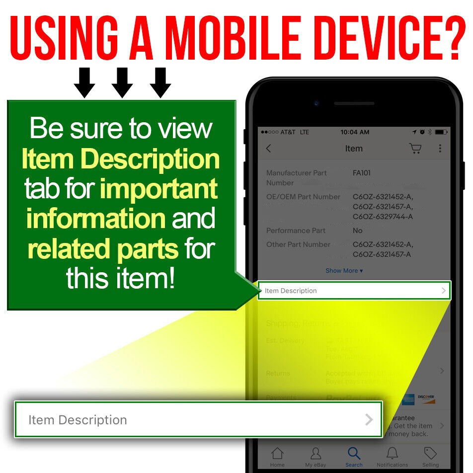 1980-86 F150 Hood Latch Release Cable F100 F250 F350 Truck Bronco New