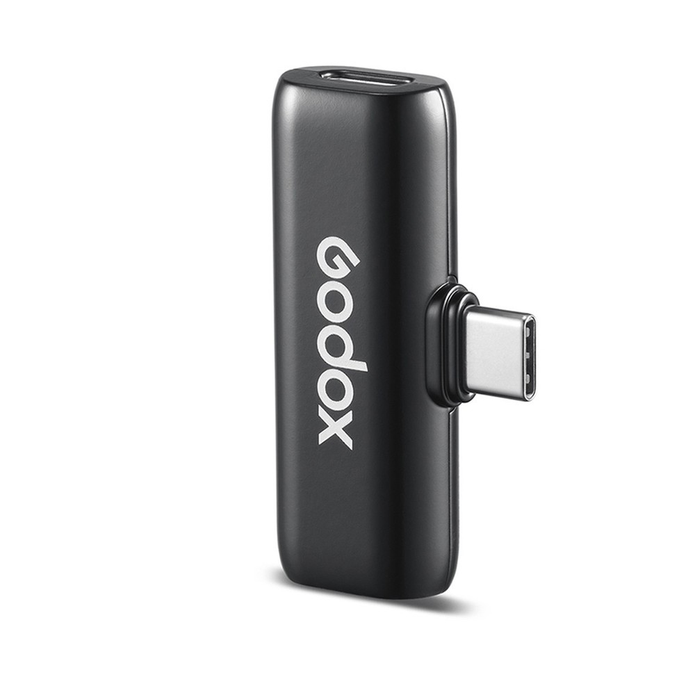 GODOX WES2 WIRELESS MIC KIT x1 TRANSMITTER x1 RECEIVER FOR ANDROID AND IPHONE 15