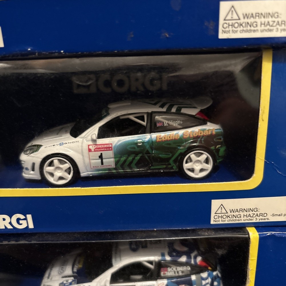CORGI WRC X3 FOCUS