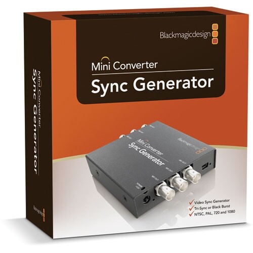 Blackmagic Design Mini Converter Sync Generator with 6 Outputs #CONVMSYNC