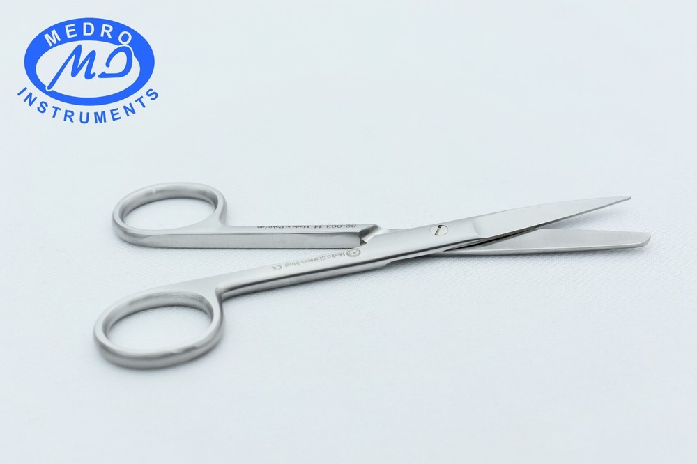 Dressing & Operating Scissors 5.5" Sharp/Blunt Straight OR Surgical Instruments