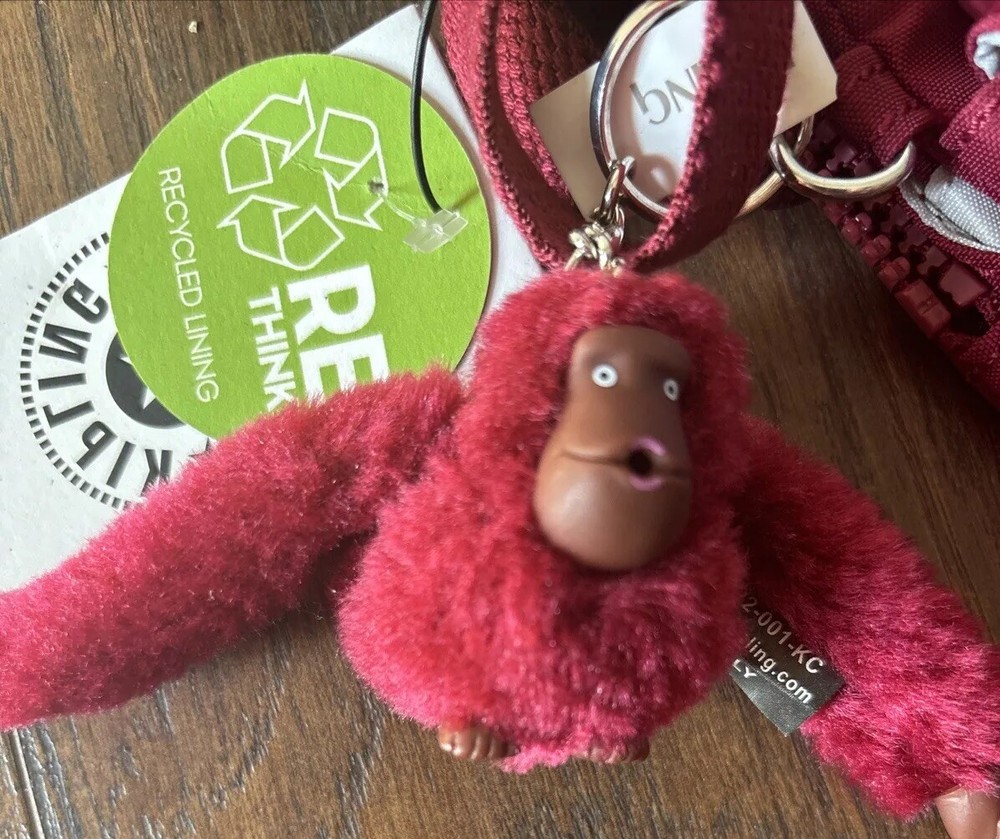 Kipling Crossbody Bag Small NEW El Dorado Regal Ruby Red Maroon