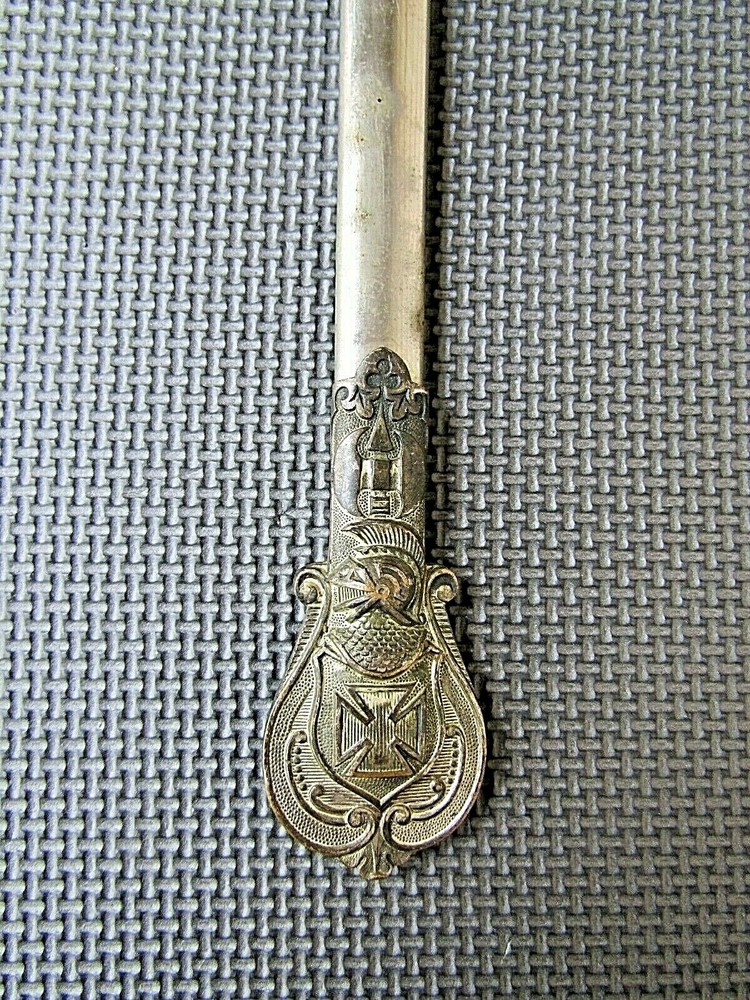 Antique Knights Templar Scabbard in case.