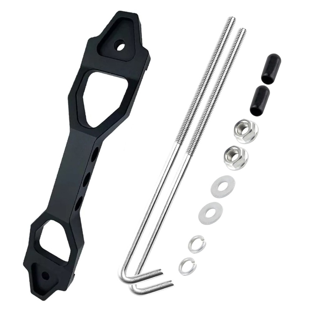 Heavy Duty Battery Hold Down Alloy Bracket Battery Tie Down Bracket J Hook Set