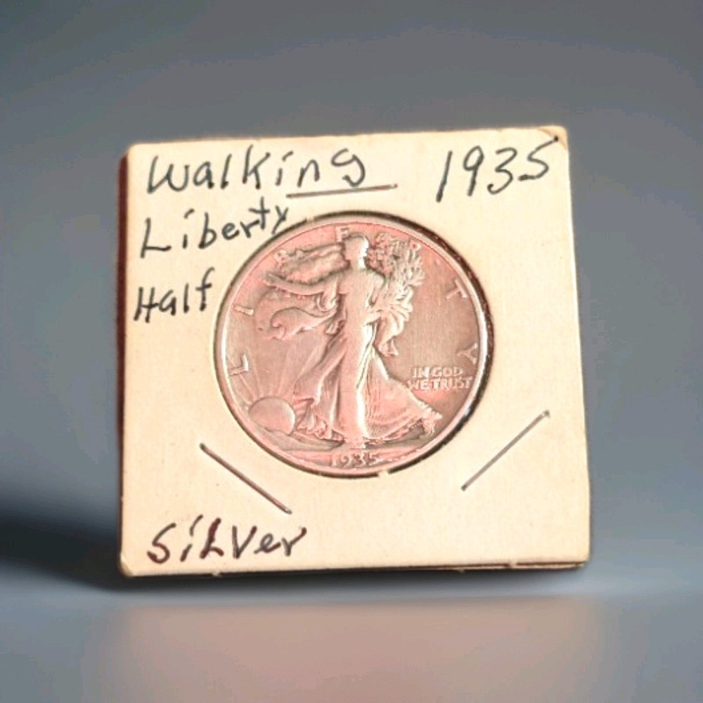 1935 D Walking Liberty Silver Half Dollar *GOOD CONDITION*