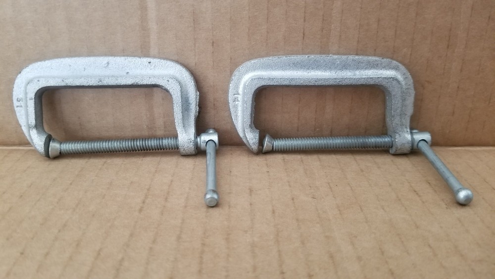 2PC 2inch No.112 C Clamp Working VGC