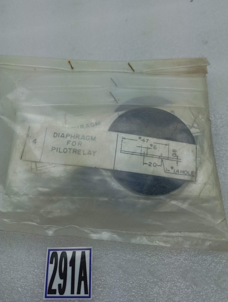 Diaphragm For Pilotrelay