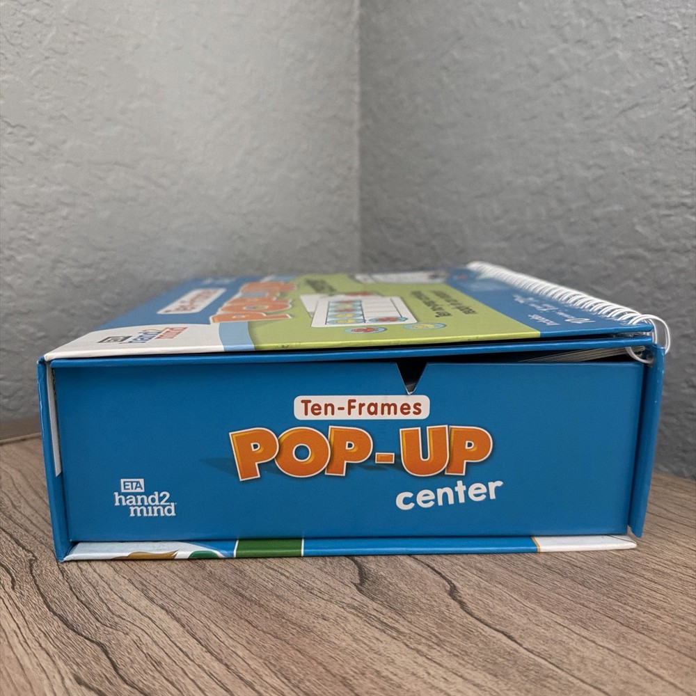 hand2mind Ten-Frames Pop-Up Learning Activity Center 10 Activities No Prep K-2