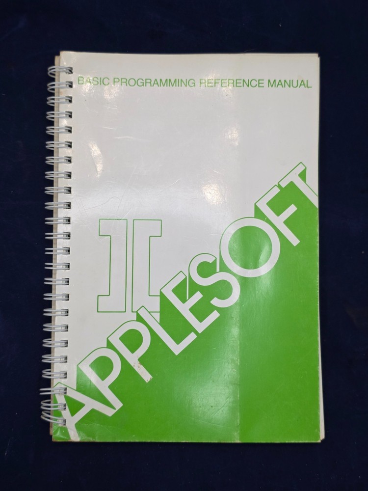 Lot of 6 Apple II Manual DOS Applesoft Practical Basic Programming