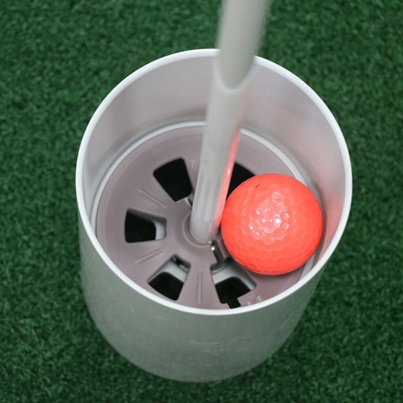 Golf Accessory Ball Remover Practical Golf Flag Poles Attachment Flagstick