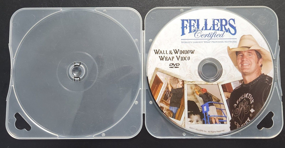 Fellers Certified Wall & Window Wrap - Training DVD