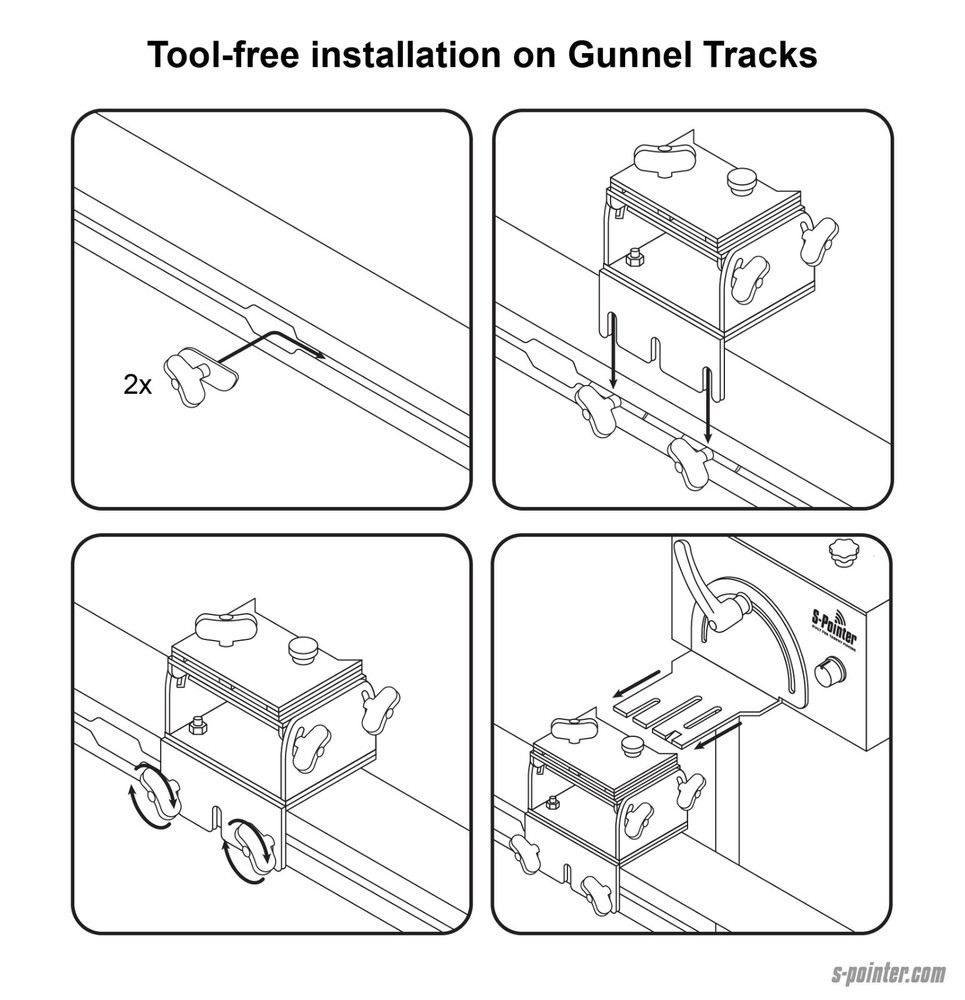 Universal transducer mount & pole for Garmin LiveScope, ActiveTarget, Mega Live