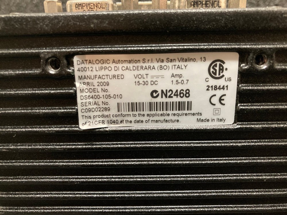 DATALOGIC DS6400 SLAVE MASTER BARCODE SCANNER