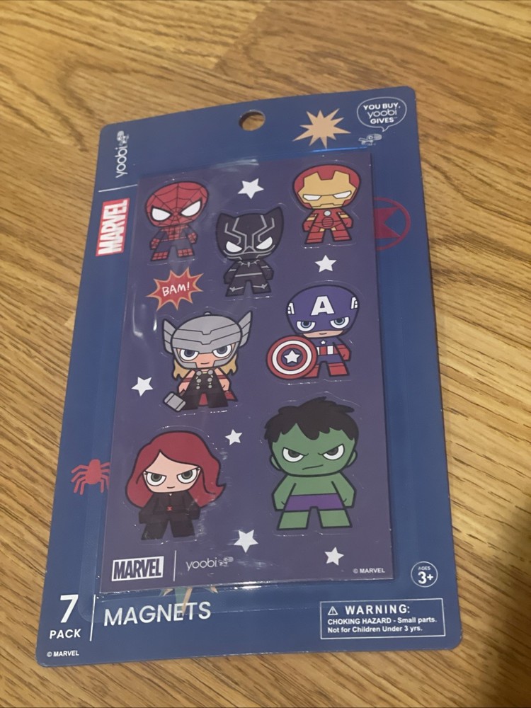 Yoobi Marvel Magnets
