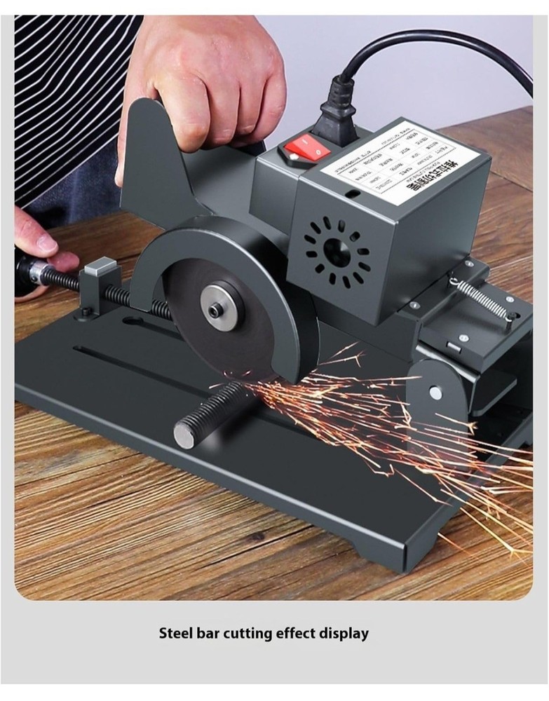 110v Multifunctional Push-Pull Sliding Cutting Saw Tile Cutting Machine 300W