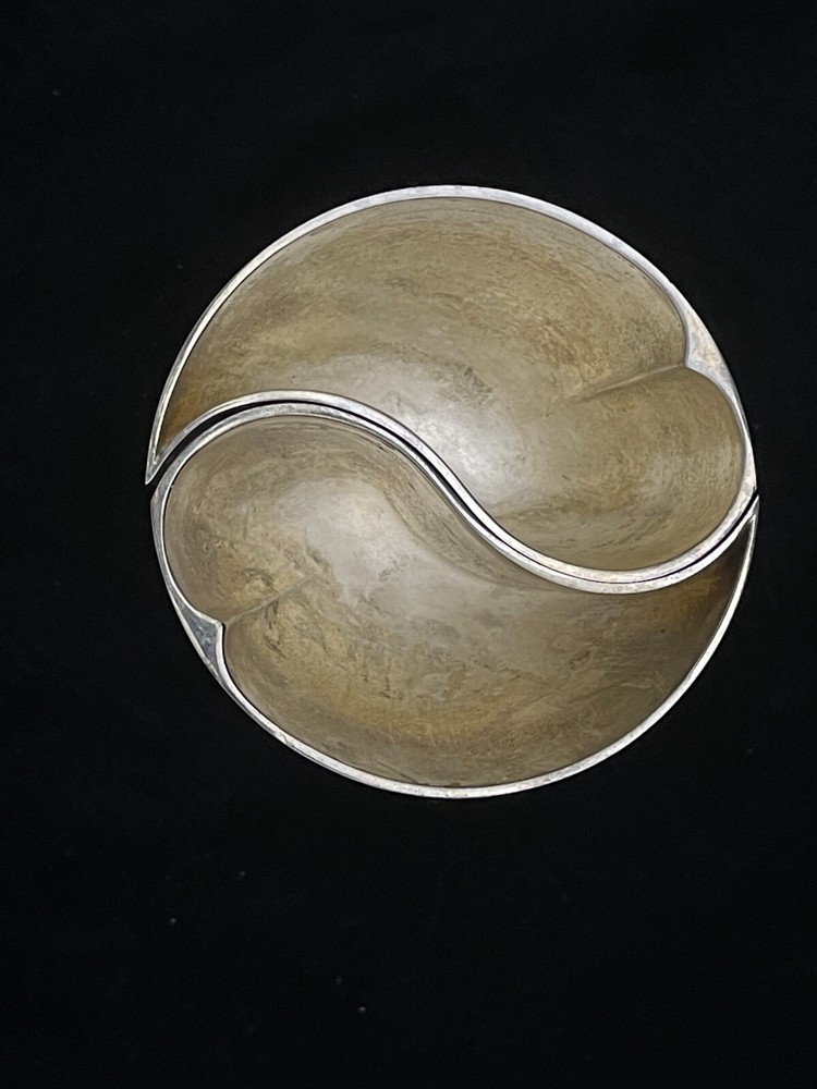 Silver Plated Heart Shape Wedding Double Toasting Chalice