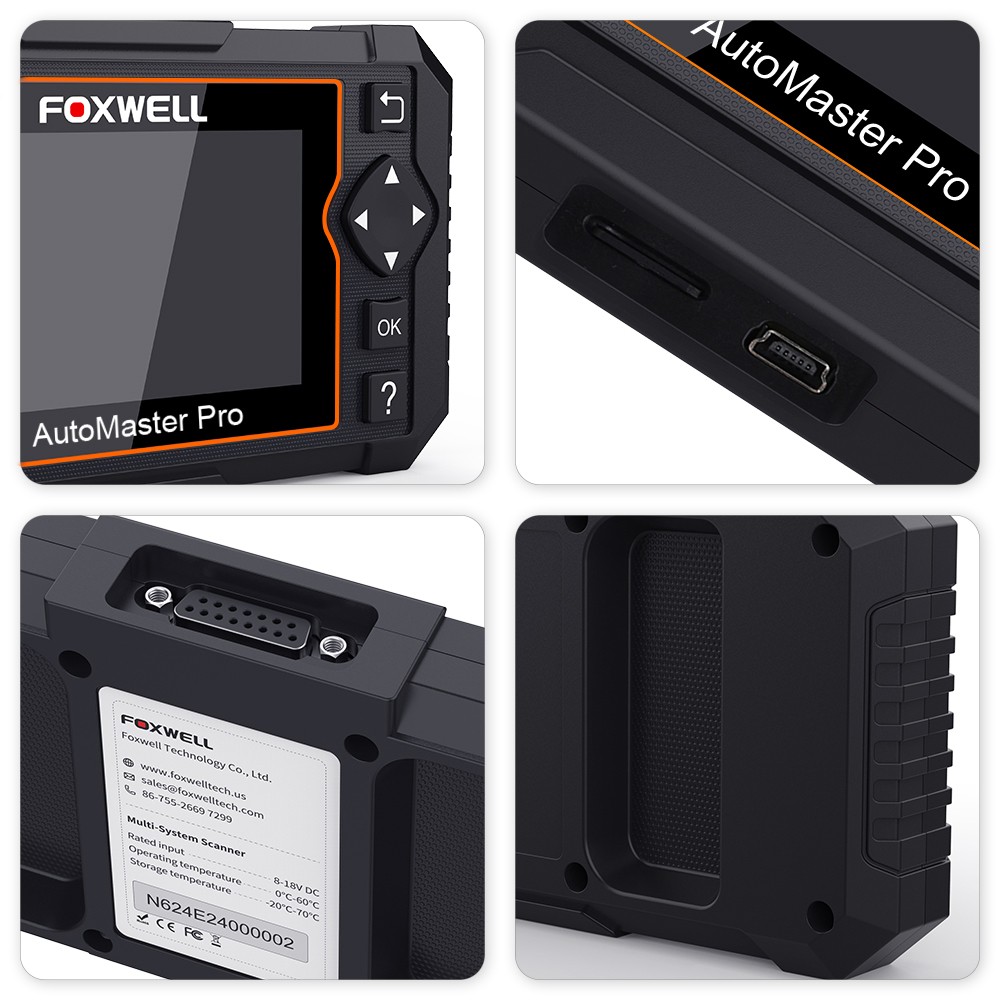 FOXWELL OBD2 Scanner All System Code Reader 8 Resets Car Diagnostic Tool AutoVin