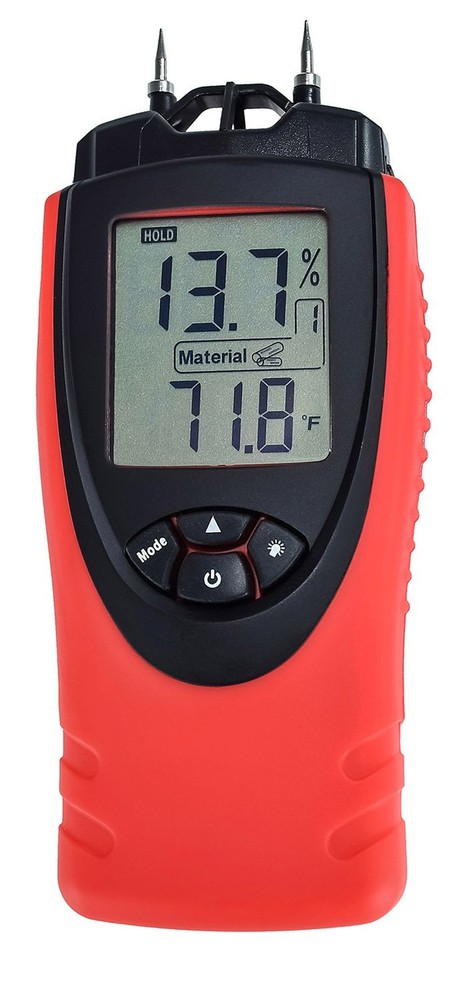 eH710T Moisture Meter by ennoLogic – Digital LCD Pin Type with 7 Material Set...