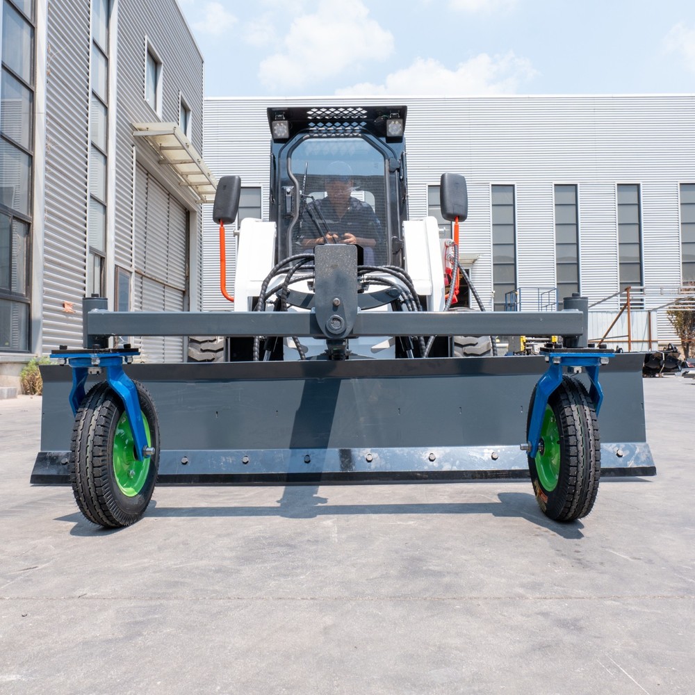 86.6'' Wheel Blade Skid Steer Loader Land Grader Leveller