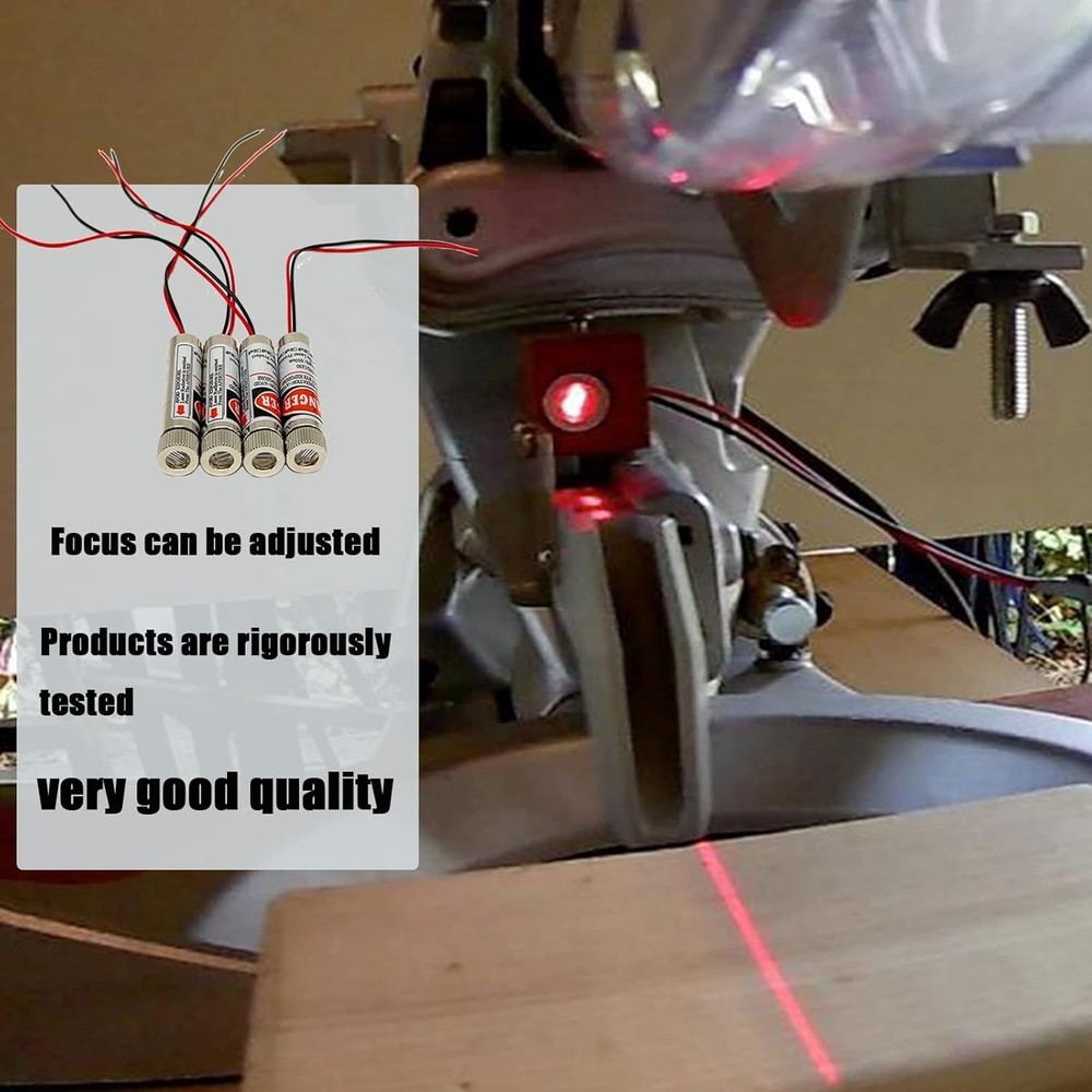 Red line laser module Industrial Laser Group Module adjustable focal length c...