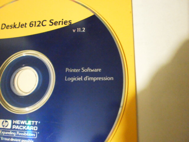 HP Deskjet 612C series printer software