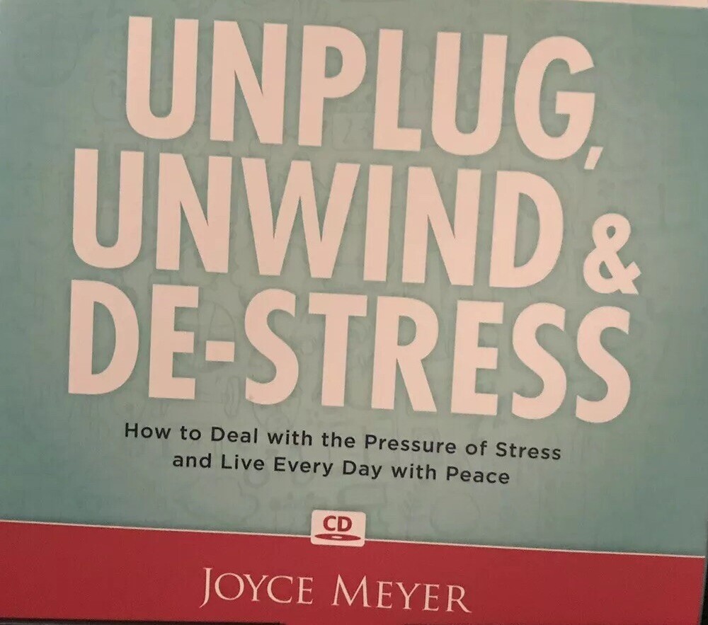 Joyce Meyer Unplug Unwind & De-Stress ( 4 CD Series)