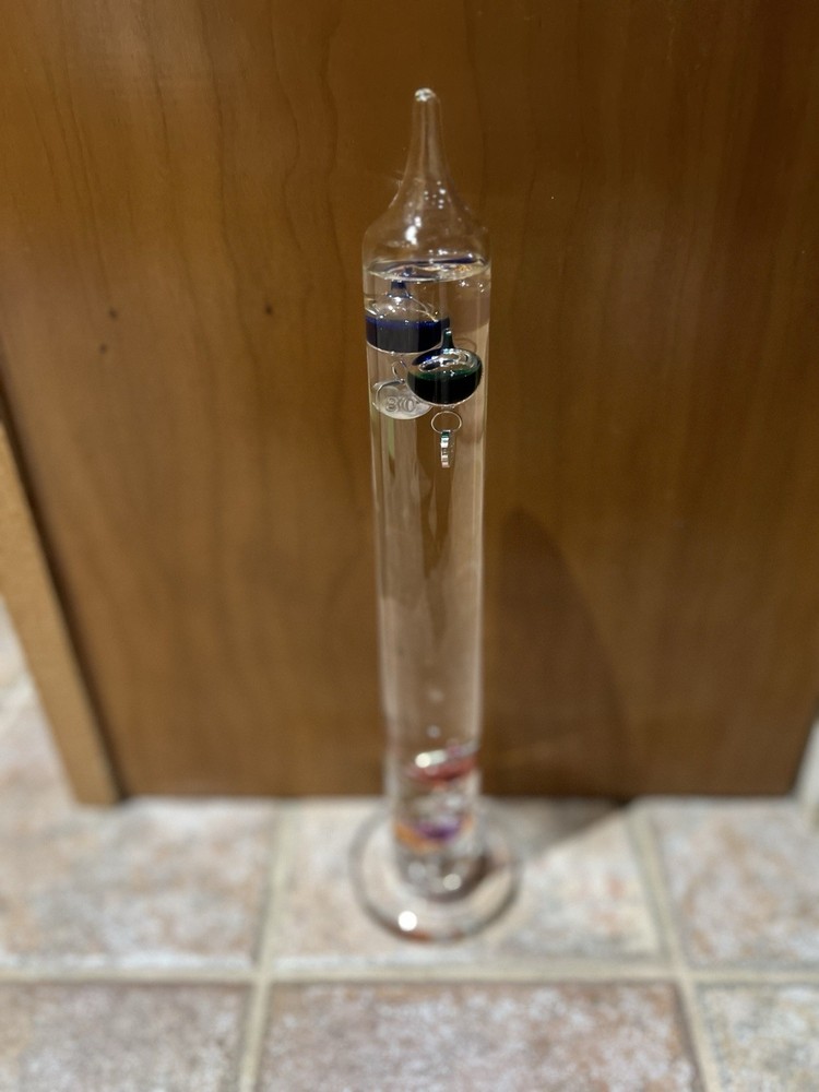 Galileo Glass Thermometer